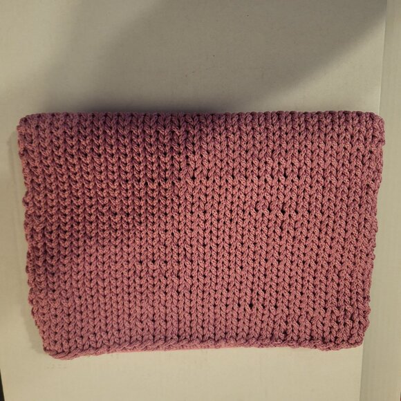 ISLAND BLISS HANDMADE IN GREECE CROCHET PINK EVIL EYE PURSE Clutch With Tassel - Picture 5 of 7